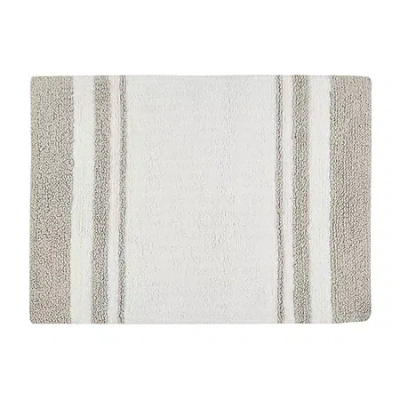 Madison Park Spa Cotton Reversible Bath Rug In Brown