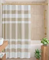 Madison Park Spa Waffle 3m-scotchgard Shower Curtain, 72" X 78" In Taupe