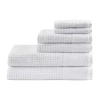 Madison Park Spa Waffle 6-pc. Quick Dry Bath Towel Set In White