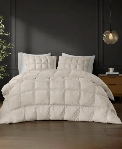 Madison Park Stay Puffed Overfilled Down Alternative Comforter, Full/queen In Brown