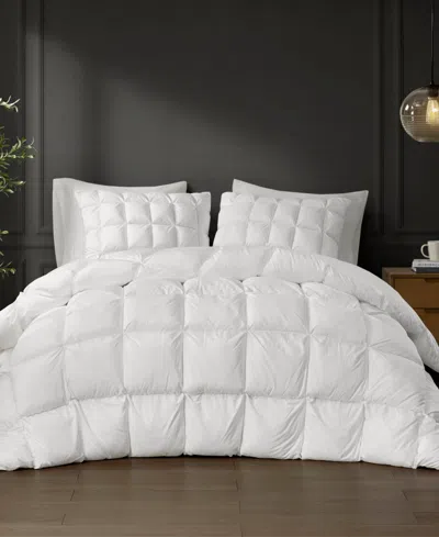 Madison Park Stay Puffed Overfilled Down Alternative Comforter, Full/queen In White