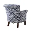 Madison Park Tight Back Club Chair In Blue