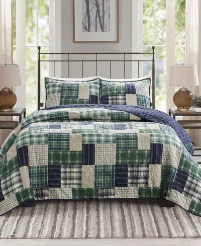 Madison Park Timber Reversible 3-pc. Quilt Set, King/california King In Multi