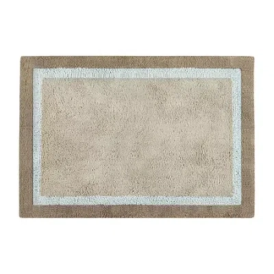 Madison Park Tradewinds Cotton Tufted Bath Rug In Blue