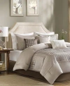 Madison Park Trinity Charmeuse 7 Pc. Comforter Sets In Brown