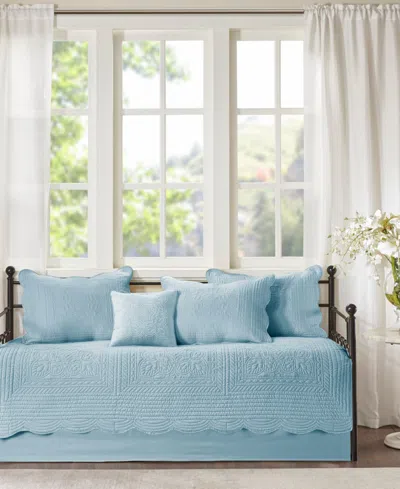 Madison Park Tuscany 6-pc. Quilt Set, Daybed In Blue