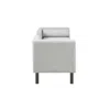 Madison Park Upholstered Accent Bench In White