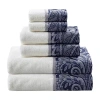 Madison Park Whitman 6-pc. Bath Towel Set In Blue
