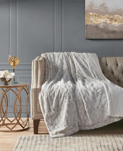Madison Park Zuri Faux-fur Throw, 60" X 70"