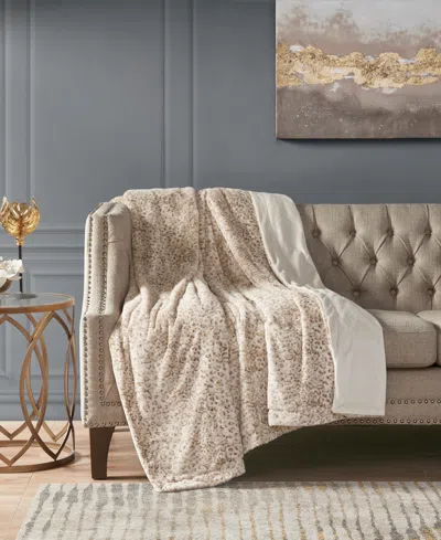 Madison Park Zuri Faux-fur Throw, 60" X 70"