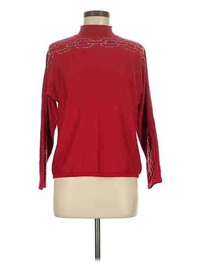 Pre-owned Madison Pullover Sweater In Red