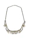 Madison 라인스톤 장식 네크리스 In Gold