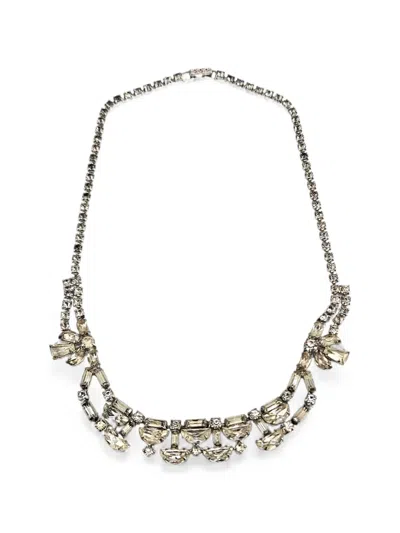 Madison 라인스톤 장식 네크리스 In Gold