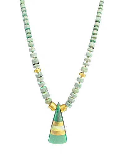 Madison Santo Domingo Necklace In Orange