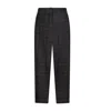 Madison / Savile Women's Black / Brown The Stretch Tailored Ankle Pant In Tan Plaid In Black/brown