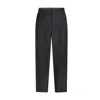 Madison / Savile Women's Black The Stretch Tailored Tuxedo Ankle Pant In Black
