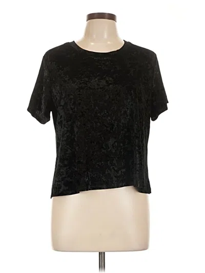 Pre-owned Madison Short Sleeve T-shirt In Black