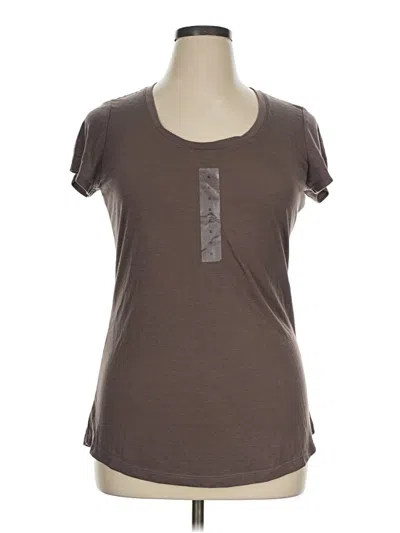 Pre-owned Madison Short Sleeve T-shirt In Brown