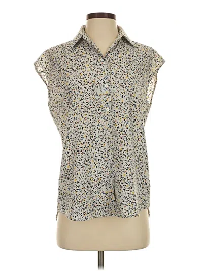 Pre-owned Madison Sleeveless T-shirt In Tan