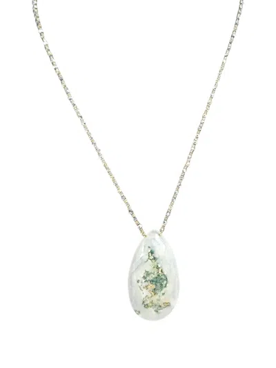 Madison Solar Quartz Necklace In Purple