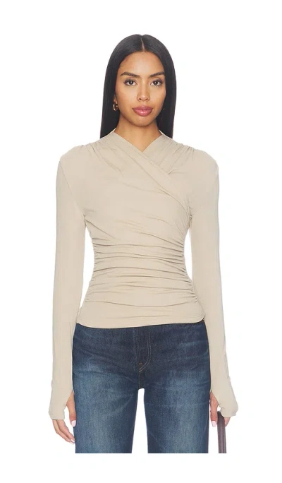 Madison The Label Adalia Top In Neutral