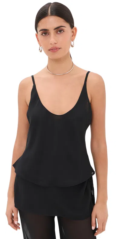 Madison The Label Anastasia Top Black