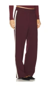 Madison The Label Brianna Pant In Burgundy