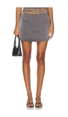 Madison The Label Chelsea Skirt In Gray