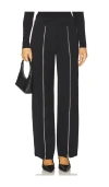 Madison The Label Corey Zip Pant In Black