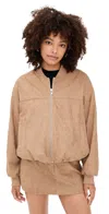 Madison The Label Deserae Jacket Tan In Brown
