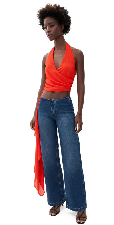 Madison The Label Eliza Top Red