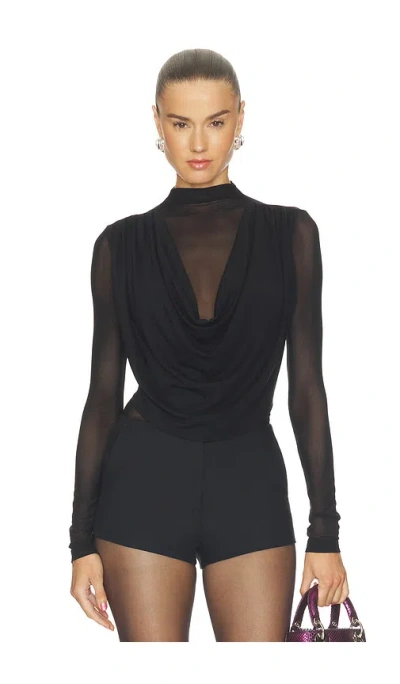 Madison The Label Grace Top In Black