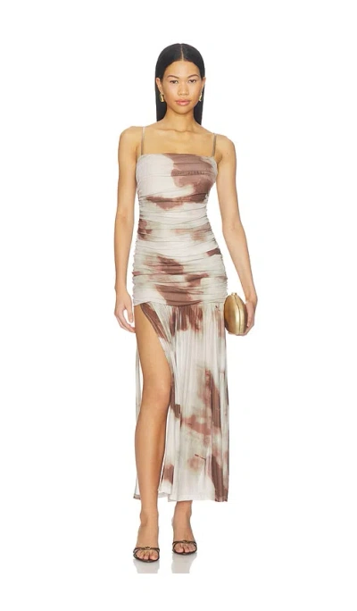 Madison The Label Itana Maxi Dress In Multi