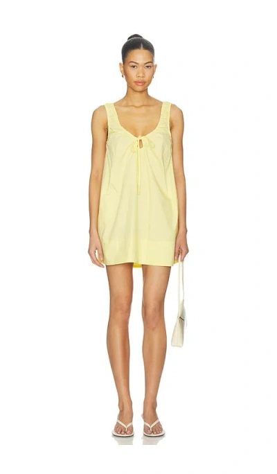 Madison The Label Jacey Dress In Yellow