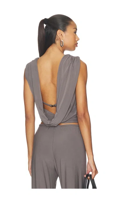 Madison The Label Kayson Top In Gray