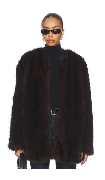 Madison The Label Marlowe Jacket In Brown