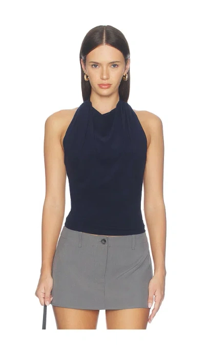 Madison The Label Mindy Top In Blue