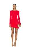 Madison The Label Paris Mini Dress In Red