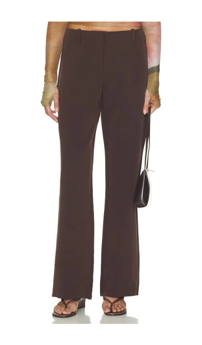 Madison The Label Weite Hose Brooke In Purple
