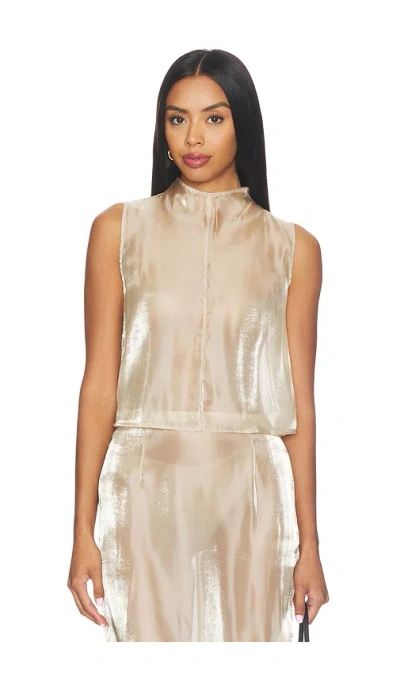 Madison The Label X Revolve Knox Top In Beige