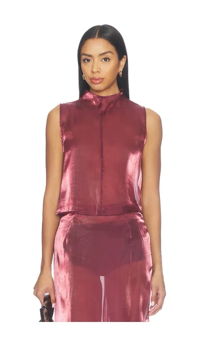 Madison The Label X Revolve Knox Top In Red