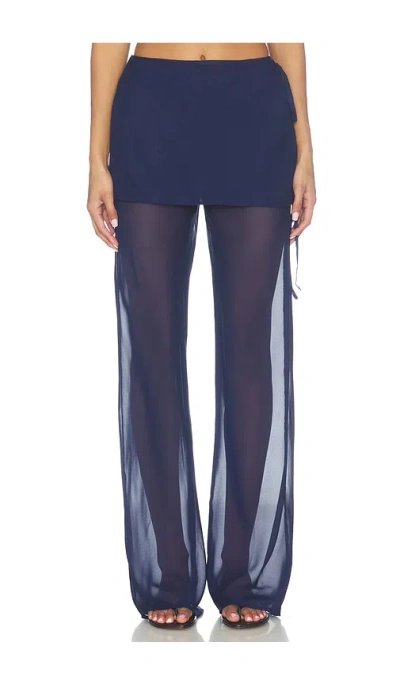 Madison The Label X Revolve Sara Pants In Black