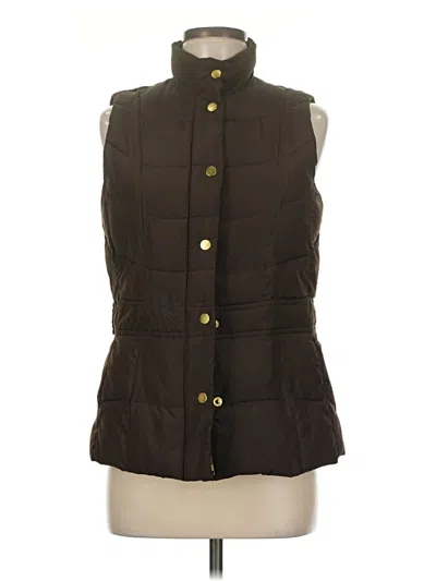 Pre-owned Madison Vest In Brown