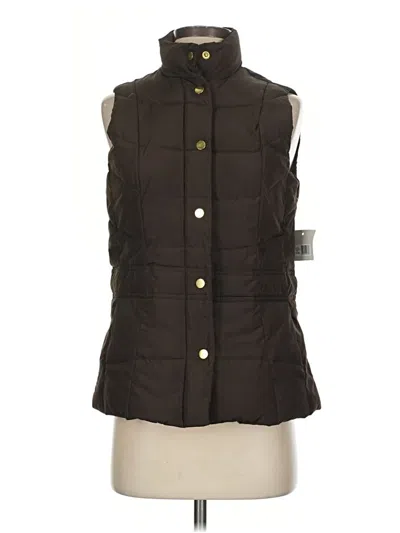 Pre-owned Madison Vest In Brown