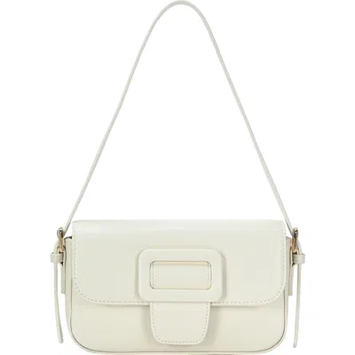 Madison West Buckle Baguette Shoulder Bag
