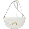 Madison West Buckle Half Moon Crossbody Bag