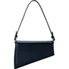 Madison West Mini Asymmetric Shoulder Bag In Black