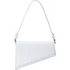 Madison West Mini Asymmetric Shoulder Bag In Cream