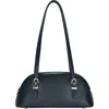Madison West Mini Dome Shoulder Bag In Black