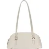 Madison West Mini Dome Shoulder Bag In Burgundy